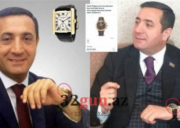 Deputat Mahir Abbaszadənin ev və maşın qiymətinə olan saatları (FOTOLAR)