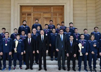 Prezident Azərbaycan millisinin üzvlərini qəbul etdi (YENİLƏNİB/FOTO)
 