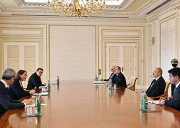 İlham Əliyev Fransa Prezidenti Kabinetinin müşavirini qəbul etdi